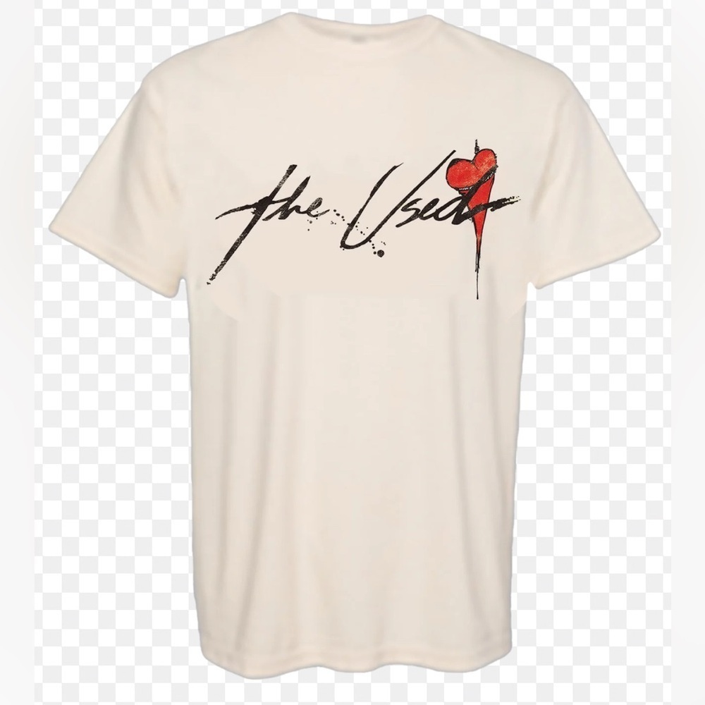 The Used Tshirt size Medium 100% cotton